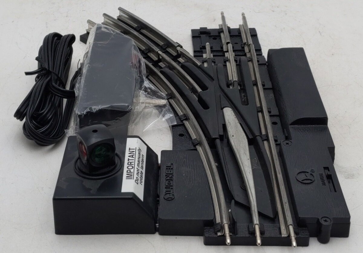 Lionel 6-23010 O-31 Left Hand Remote Control Switch Turnout VG/Box