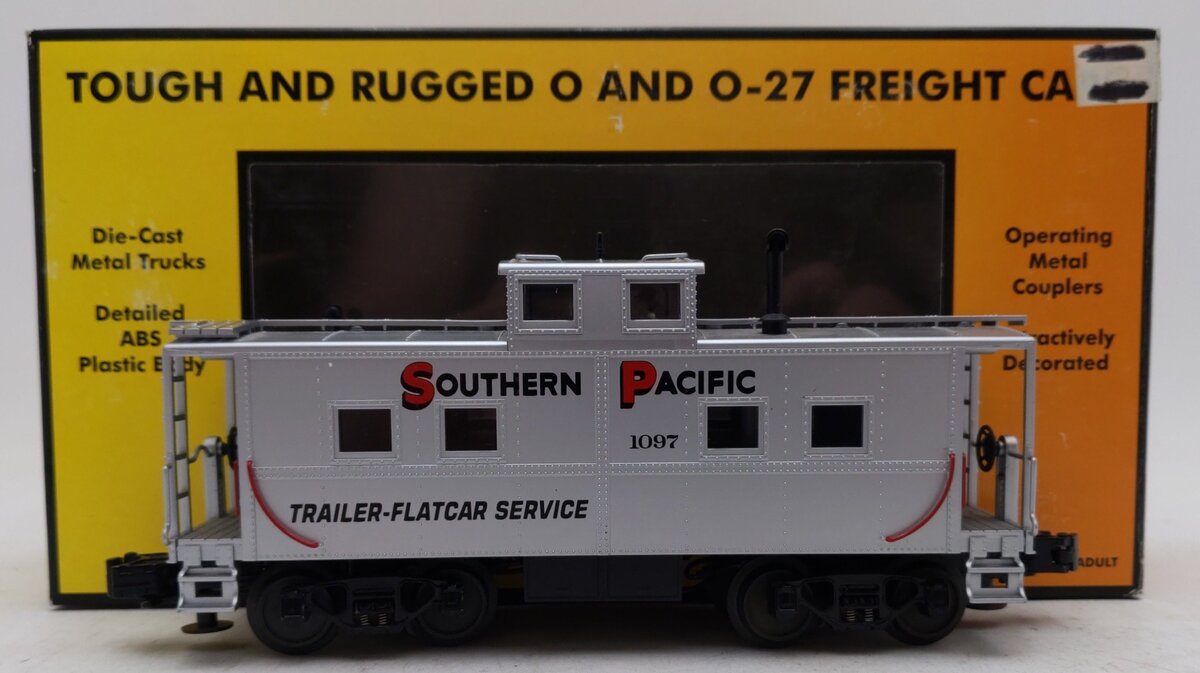 MTH 30-7731 O Gauge Southern Pacific Steel Caboose #1097 EX/Box