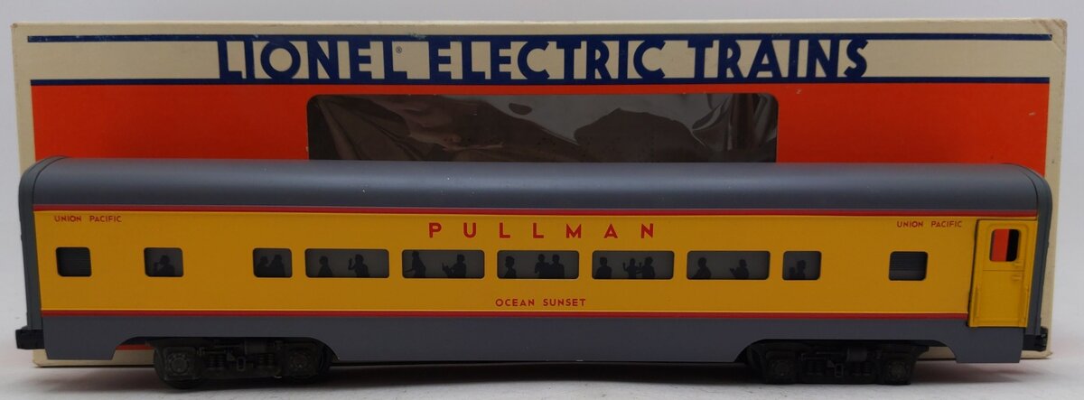 Lionel 6-9549 O Gauge Union Pacific "Ocean Sunset" Aluminum Pullman Car EX/Box