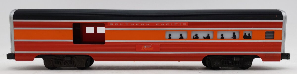 Lionel 6-9590 O Gauge Southern Pacific Daylight Illuminated Aluminum Combo Car EX/Box