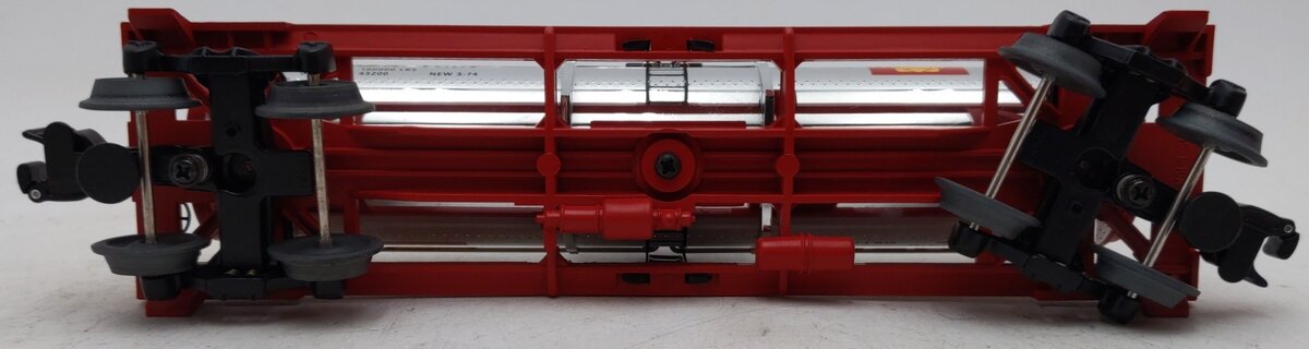Lionel 6-19627 O Gauge Shell Single Dome Chrome Plated Tank Car #1227 EX/Box