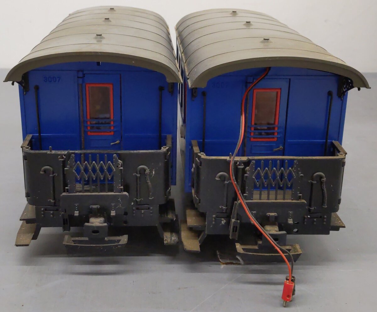 LGB 20301 G Scale "The Blue Train" Passenger Cars VG
