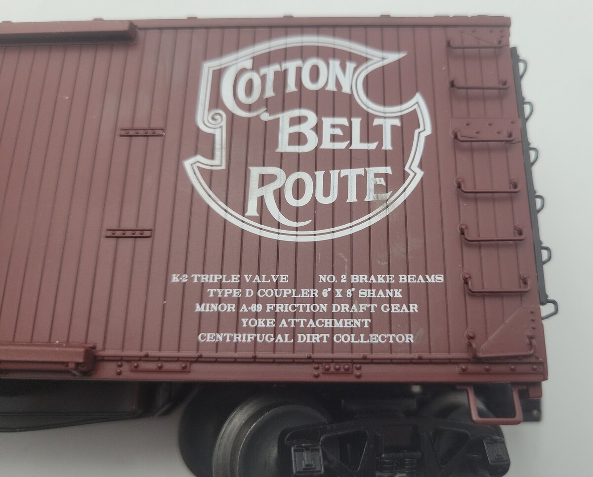 Lionel 6-27233 O-Gauge Cotton Belt U.S.R.A Double-Sheathed Box Car #32493 EX