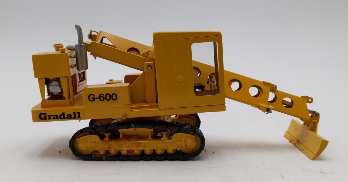 EMD 1:50 Scale Diecast W&S Gradall G600 Truck Bucket VG