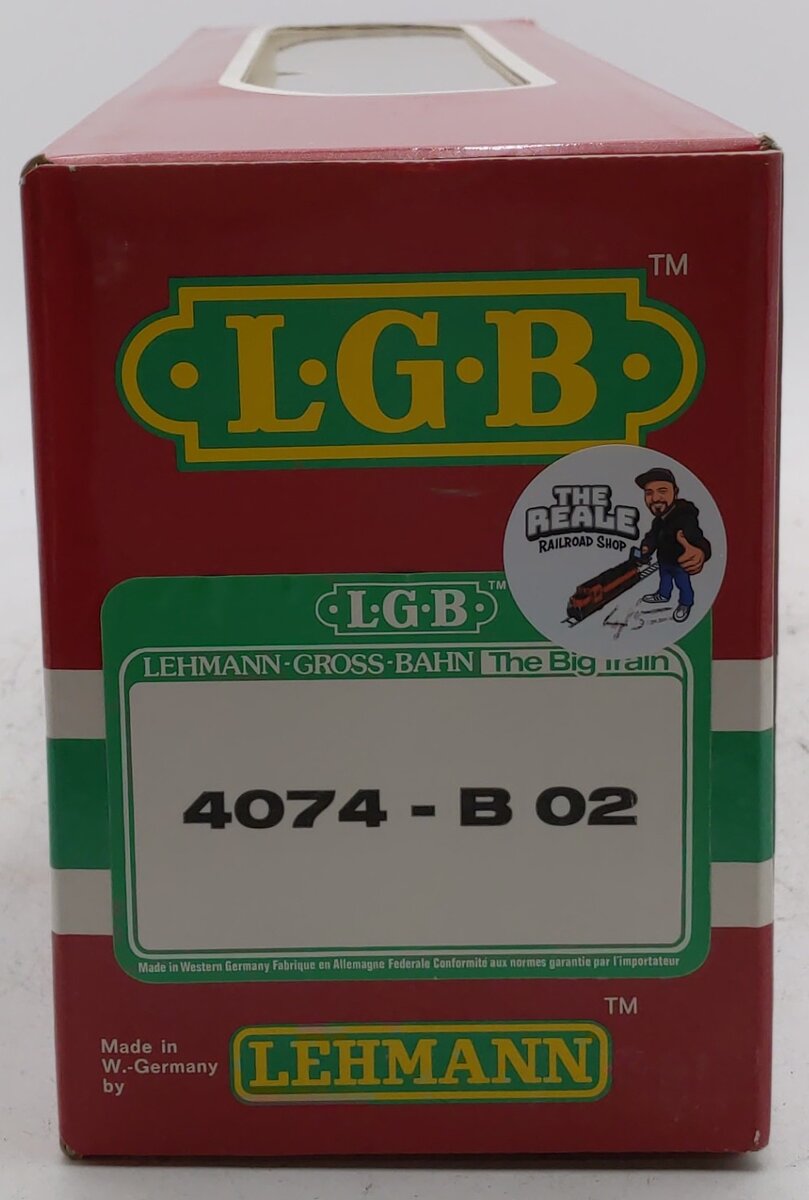 LGB 4074-B02 G Scale Tiffany Reefer Car EX/Box