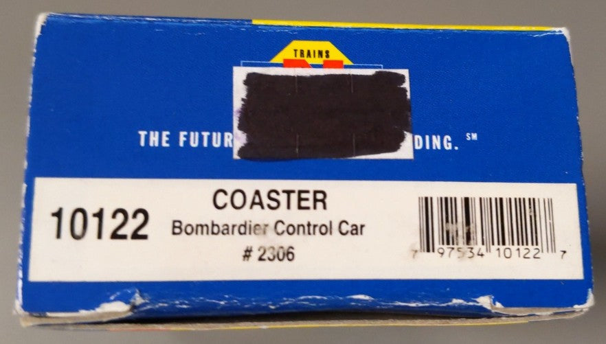 Athearn 10122 N Scale Coaster Bombardier Control Car #2306 LN/Box