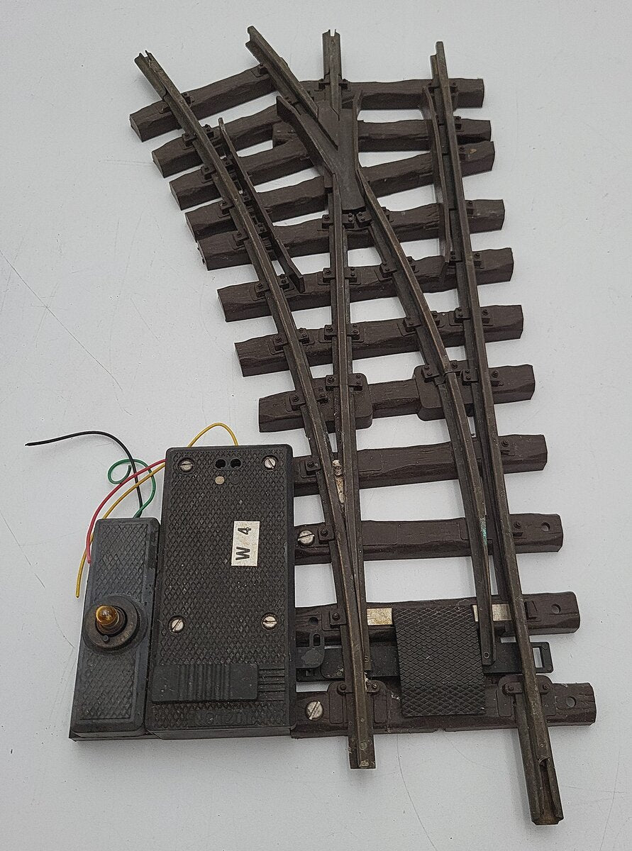 LGB 1210 G Gauge R1 Left Hand Electric Switch Turnout VG