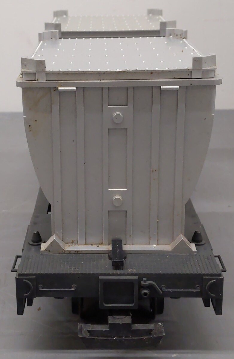 LGB 4086 G Scale White Pass & Yukon Forney Flatcar w/Ore Container Load #462 VG