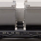 LGB 4086 G Scale White Pass & Yukon Forney Flatcar w/Ore Container Load #462 VG