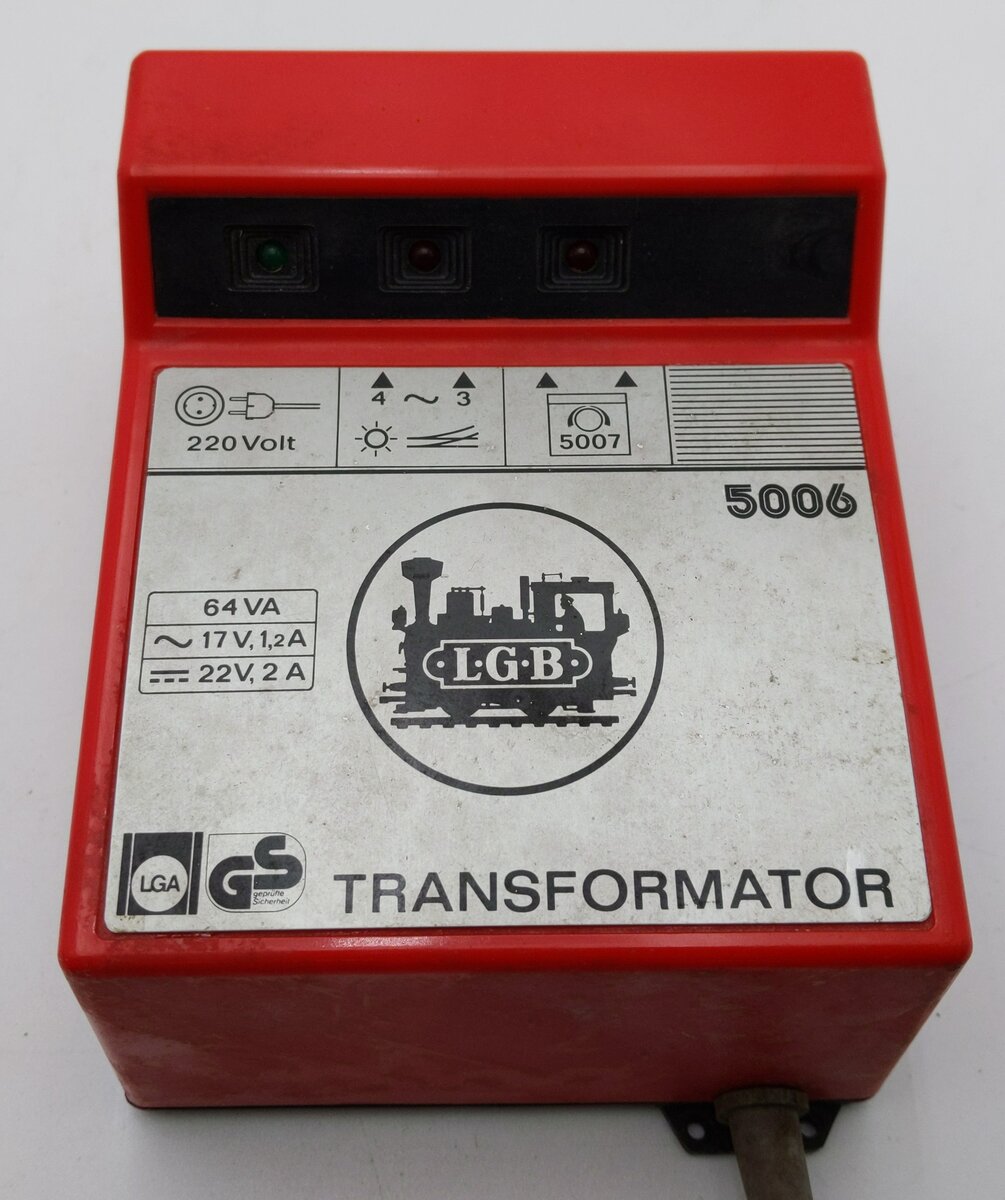 LGB 5006 G Scale Toy Transformer - 110v VG