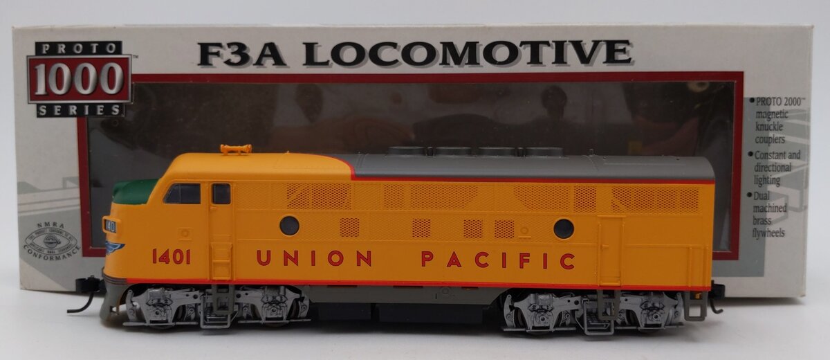 Proto 1000 8174 HO Union Pacific F3A Powered Diesel Locomotive #1401 EX/Box