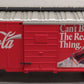 LGB 4291 G Scale Coca-Cola Cant Beat The Real Thing Refrigerator Car VG