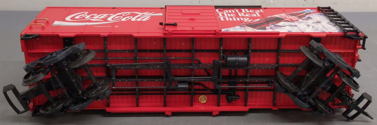 LGB 4291 G Scale Coca-Cola Cant Beat The Real Thing Refrigerator Car VG