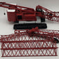 CCM 999 1:48 Scale BRASS Manitowok Crawler Crane - Red LN/Box