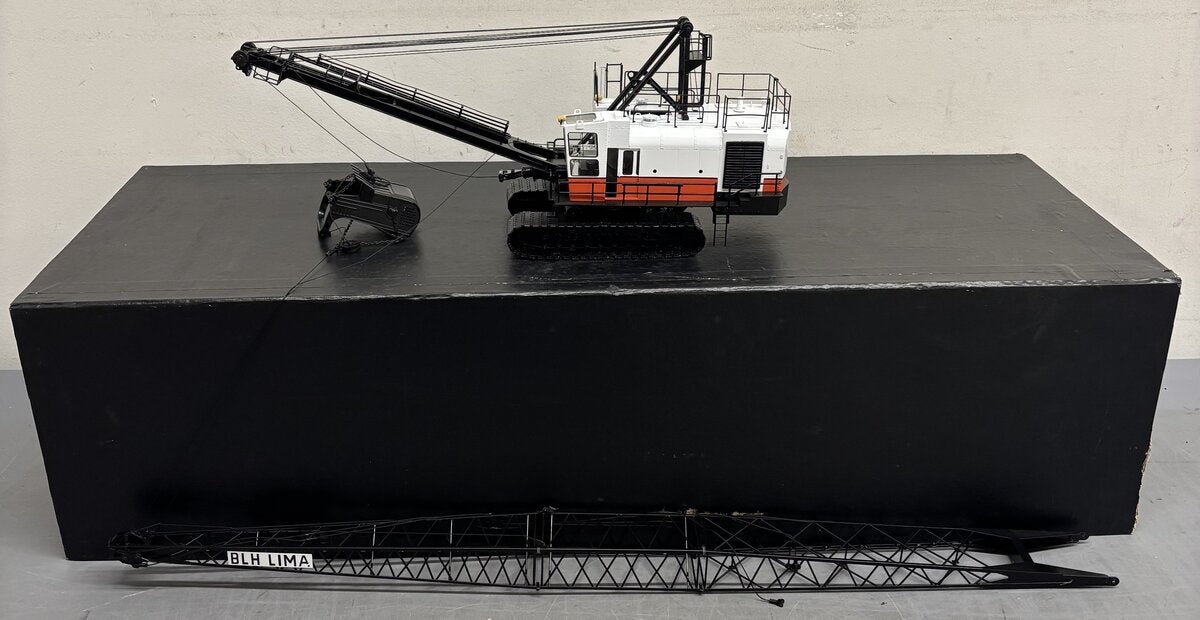 CCM 2400B 1:48 Orange & White Lima Brass Dragline LN/Box