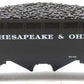 MTH 30-7520 O Gauge Chesapeake & Ohio Quad Hopper w/ Coal Load #71504 LN