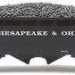 MTH 30-7520 O Gauge Chesapeake & Ohio Quad Hopper w/ Coal Load #71504 LN