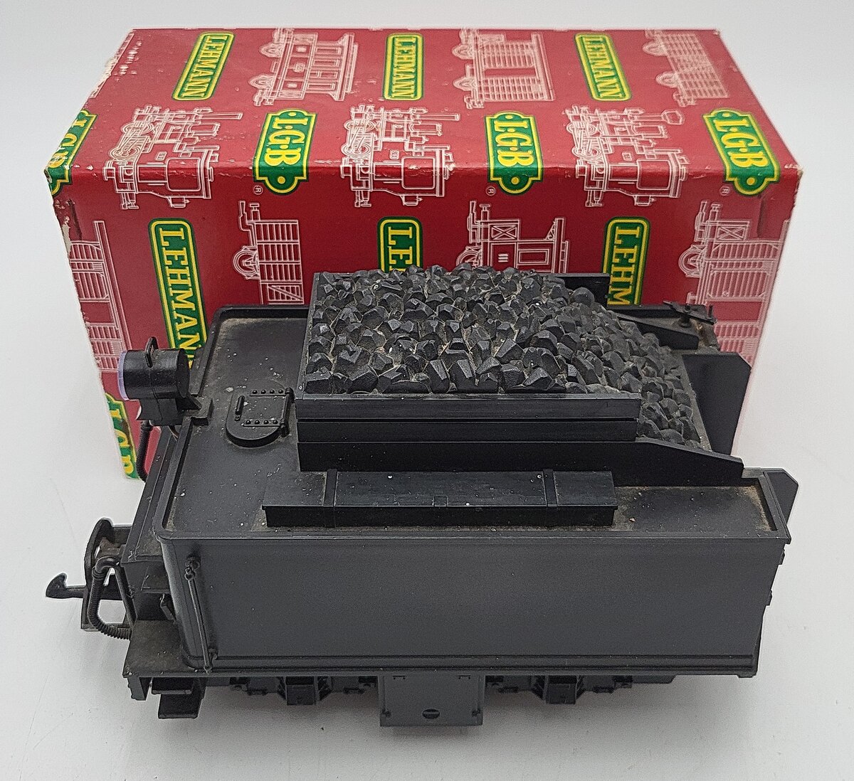 LGB 2217/6 G Scale Twin Axle Motorized Coaling Tender EX/Box