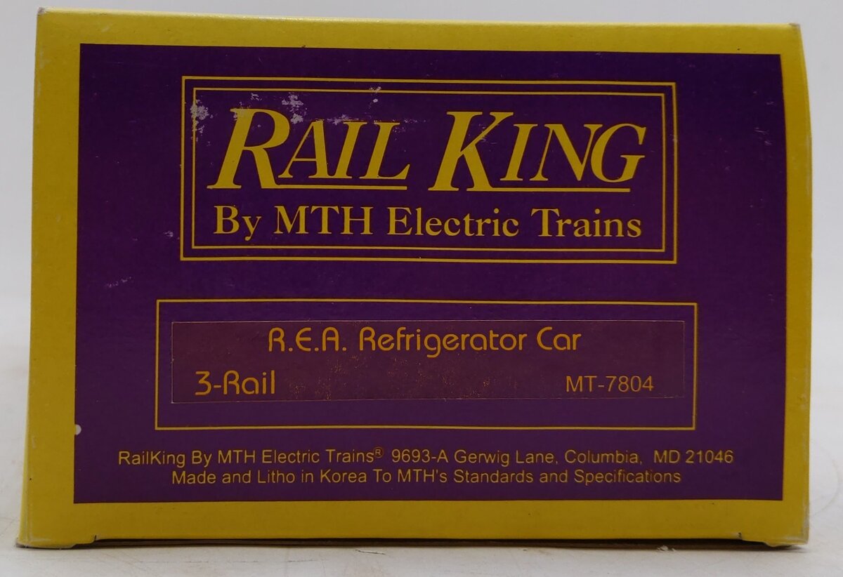 MTH 20-7804 O Gauge Railway Express Agency Reefer Car #6435 LN/Box