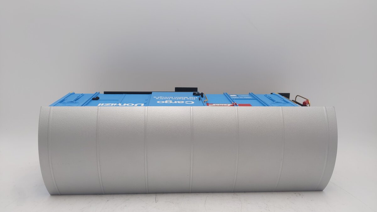 LGB 4127 G Scale Rhaetian Railway (RhB) Cargo Domizil Boxcar EX
