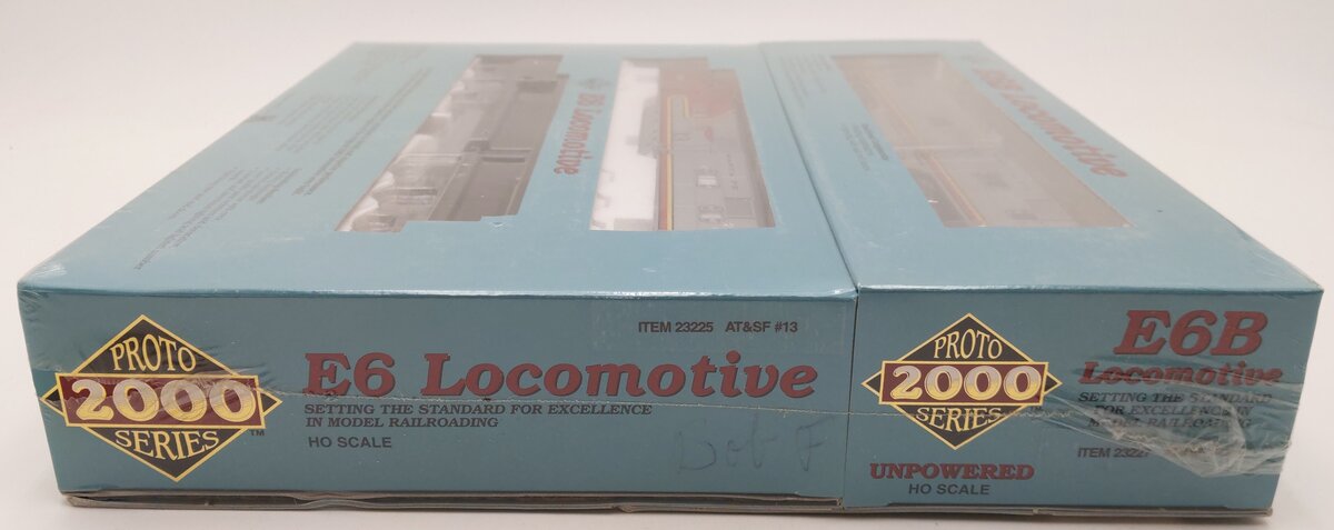 Proto 2000 23541 HO Santa Fe E6 AB Diesel Locomotive Set MT/Box