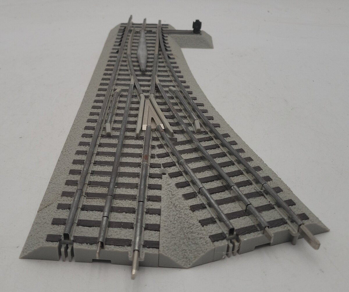 Lionel 6-12057 O O60 FasTrack Left Hand Remote Switch Turnout VG/Box