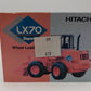 Hitachi 619 1:40 Scale Diecast LX70 Super Wheel Loader EX/Box