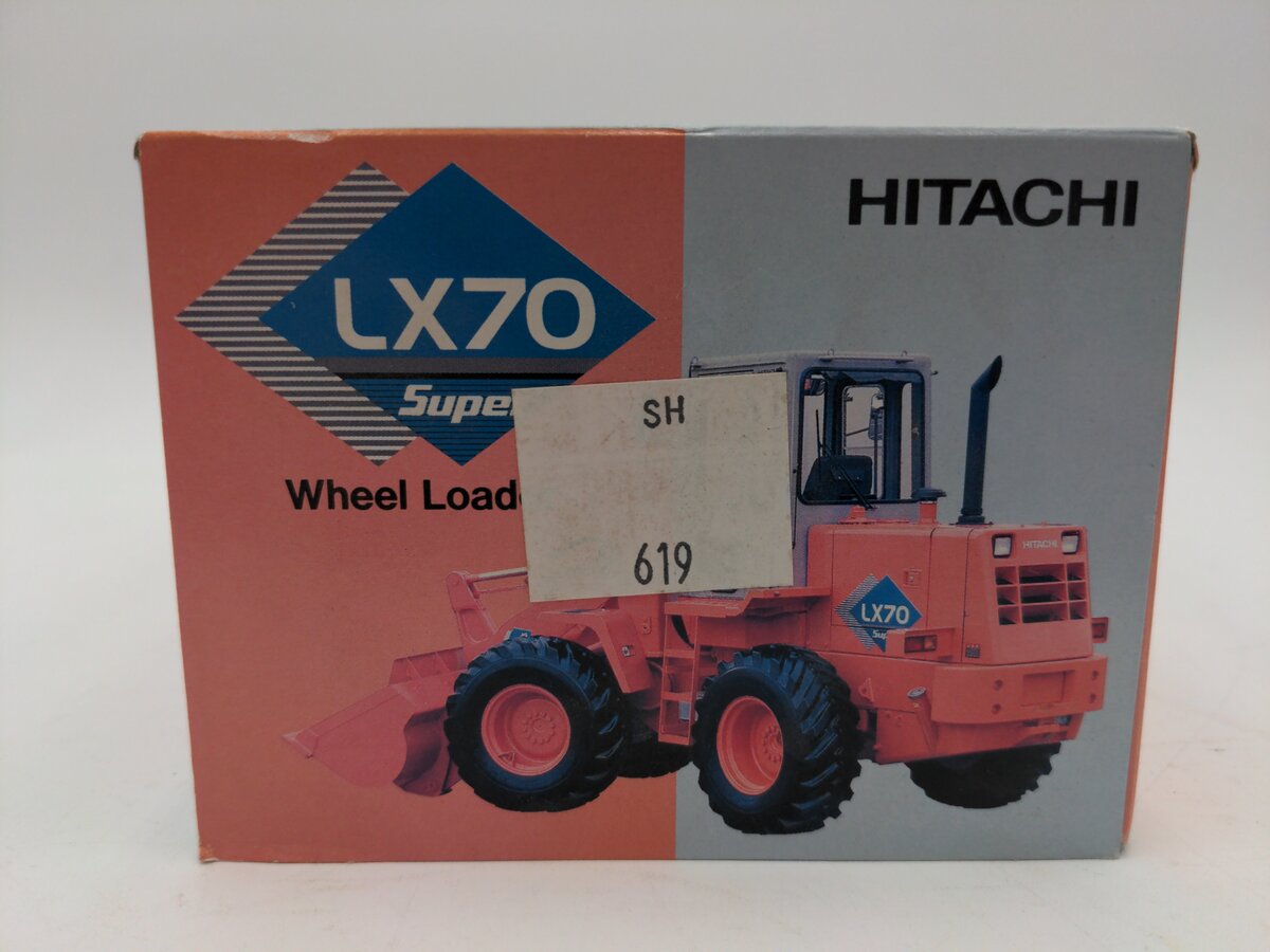 Hitachi 619 1:40 Scale Diecast LX70 Super Wheel Loader EX/Box