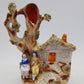 Staffordshire Thatched Cottage Spill Vase VG