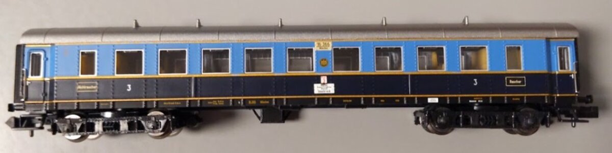 Liliput L364532 N Karwendel-Express German State Railroad 3rd Class Coach #16366 LN/Box
