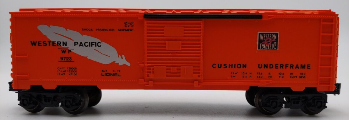 Lionel 6-9723 O Gauge Western Pacific Boxcar #9723 EX/Box