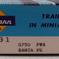 Athearn 4631 HO Santa Fe GP-50 Powered Diesel Locomotive #3814 EX/Box