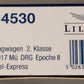 Liliput L364530 N Karwendel-Express German State Railroad 2nd Class Coach #15017 LN/Box