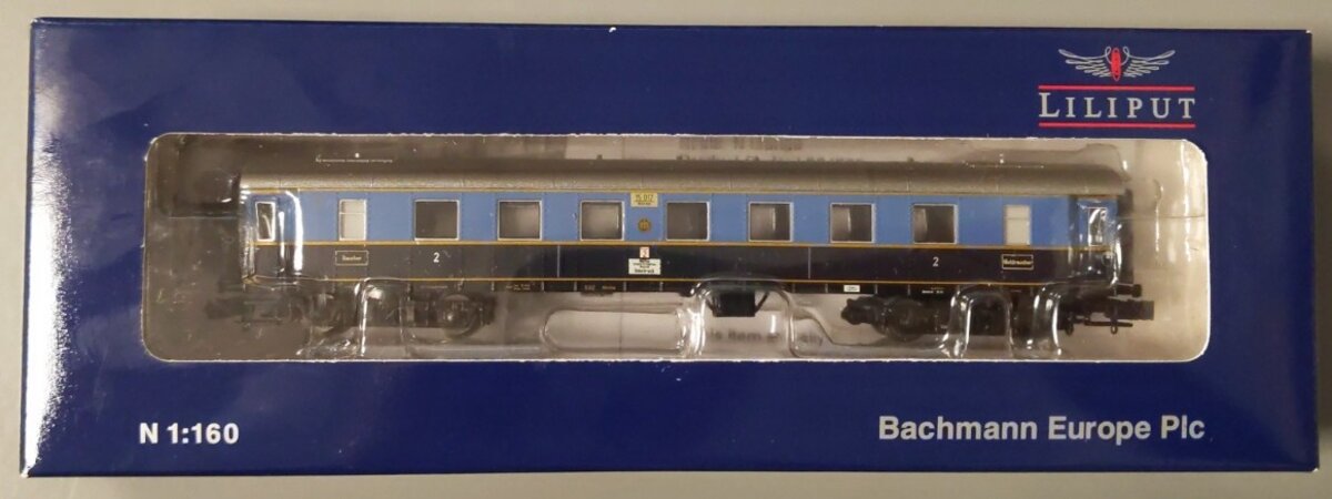 Liliput L364530 N Karwendel-Express German State Railroad 2nd Class Coach #15017 LN/Box