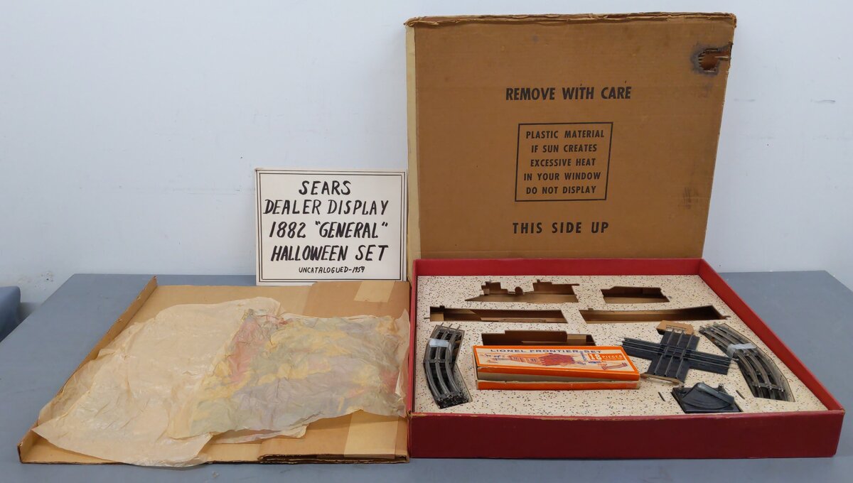 Lionel X-507NA Vintage O Gifts Galore Halloween General Set Box Only w/ Sleeve VG/Box