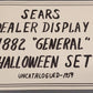Lionel X-507NA Vintage O Gifts Galore Halloween General Set Box Only w/ Sleeve VG/Box