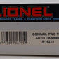 Lionel 6-16215 O Gauge Conrail Two Tier Auto Carrier EX/Box