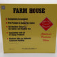 Aristo-Craft ART-7203 G Scale Farm House Yellow With White Trim LN/Box