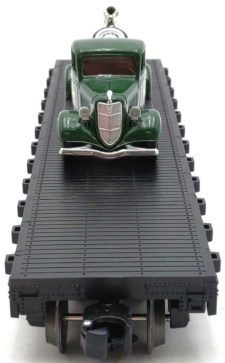 Lionel 6-17538 O Gauge New York Central Flatcar w/Castrol Ford Tow Truck LN/Box