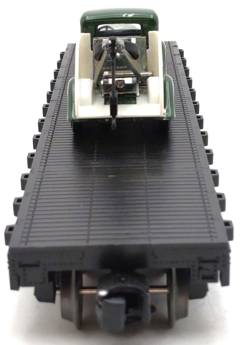 Lionel 6-17538 O Gauge New York Central Flatcar w/Castrol Ford Tow Truck LN/Box