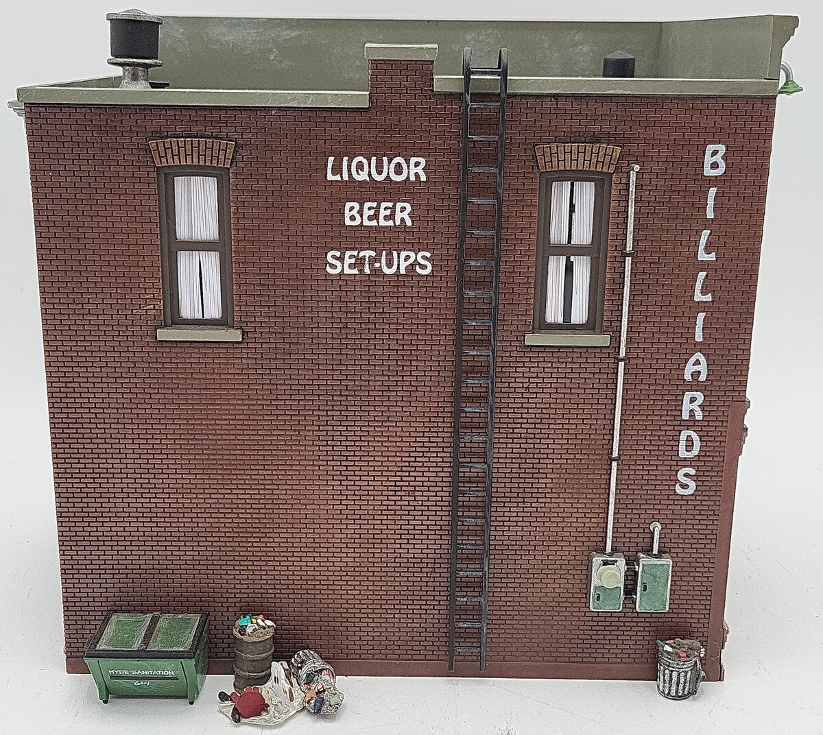 Woodland Scenics BR5844 O Gauge Built-&-Ready Corner Emporium Building VG