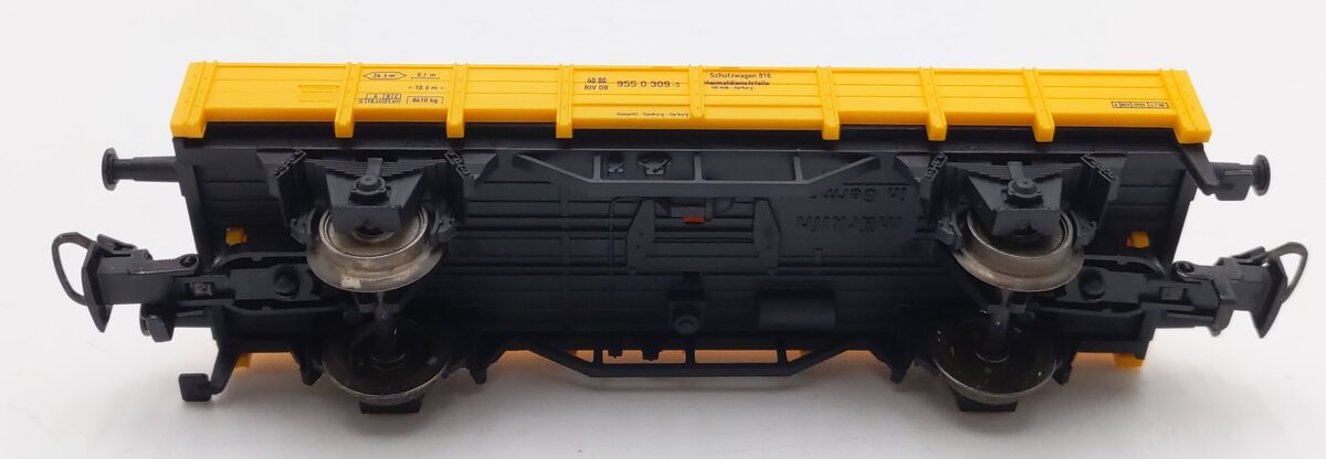 Marklin 4471 HO Scale DB Yellow Low Side Gondola EX/Box