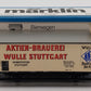 Marklin 4678 HO Scale Aktien-Brauerei Wulle Stuttgart Wulles Burger-Brau Boxcar LN/Box