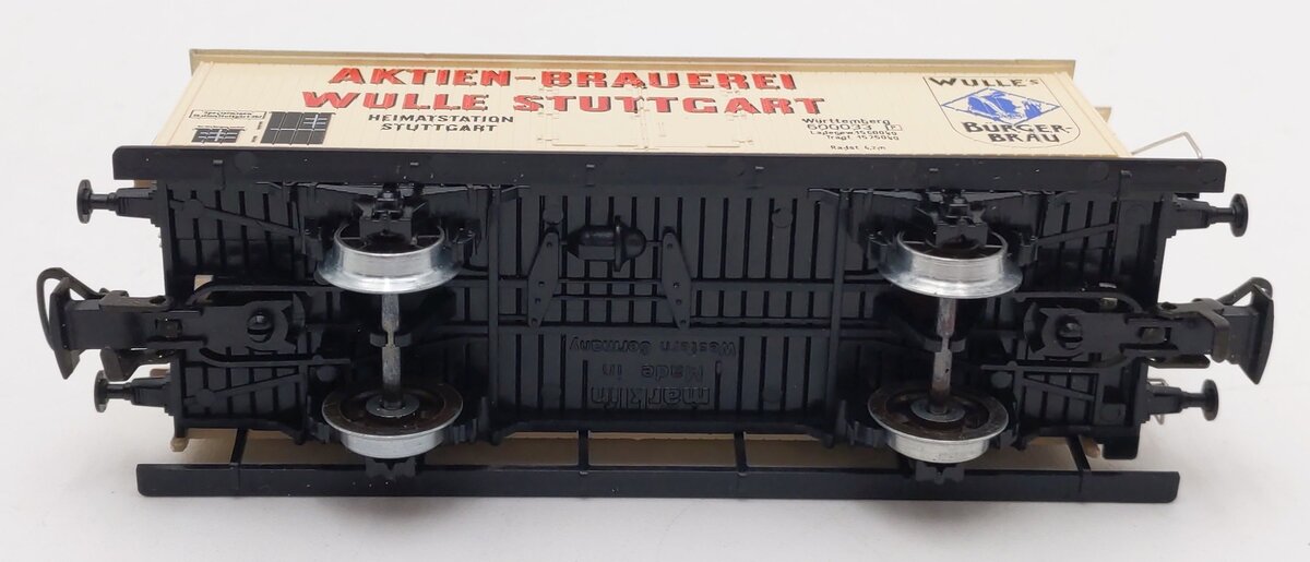 Marklin 4678 HO Scale Aktien-Brauerei Wulle Stuttgart Wulles Burger-Brau Boxcar LN/Box