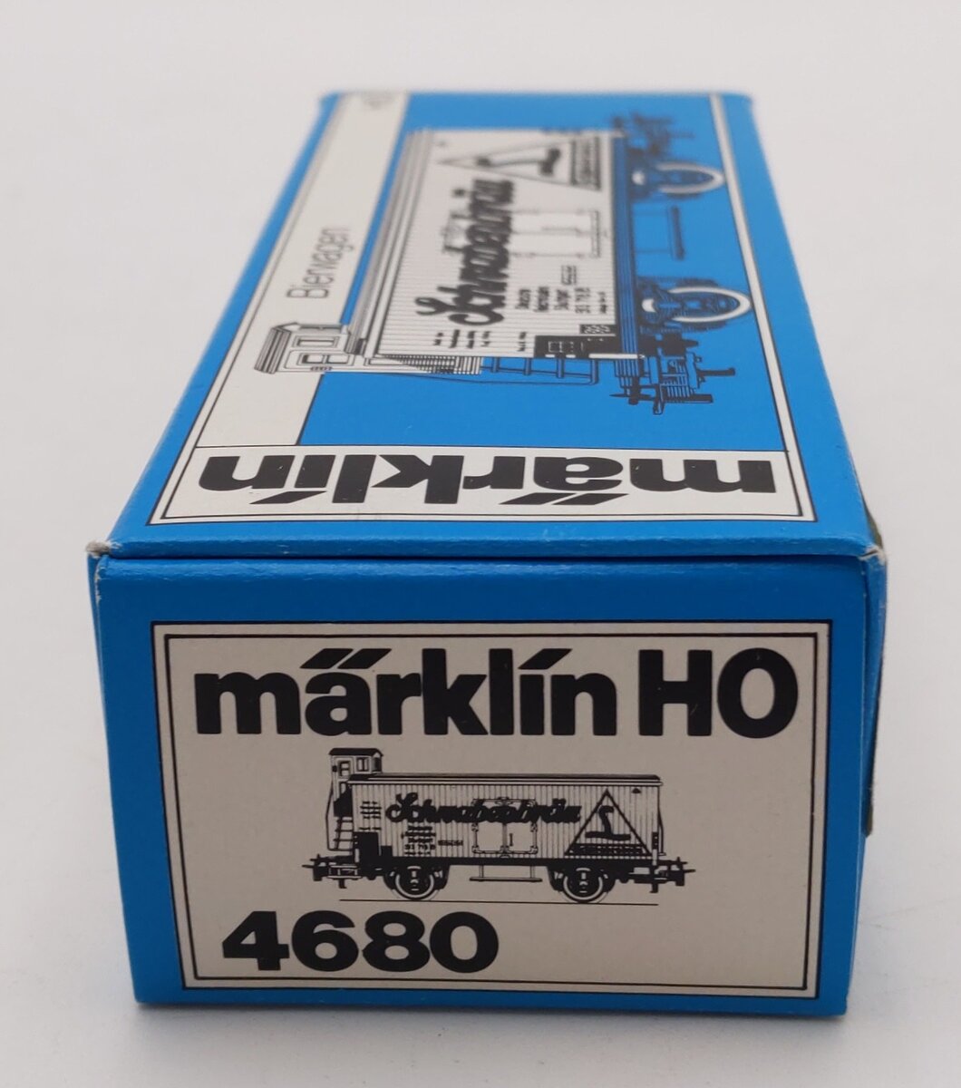 Marklin 4680 HO Scale Schnabenbrau Boxcar #513716 LN/Box