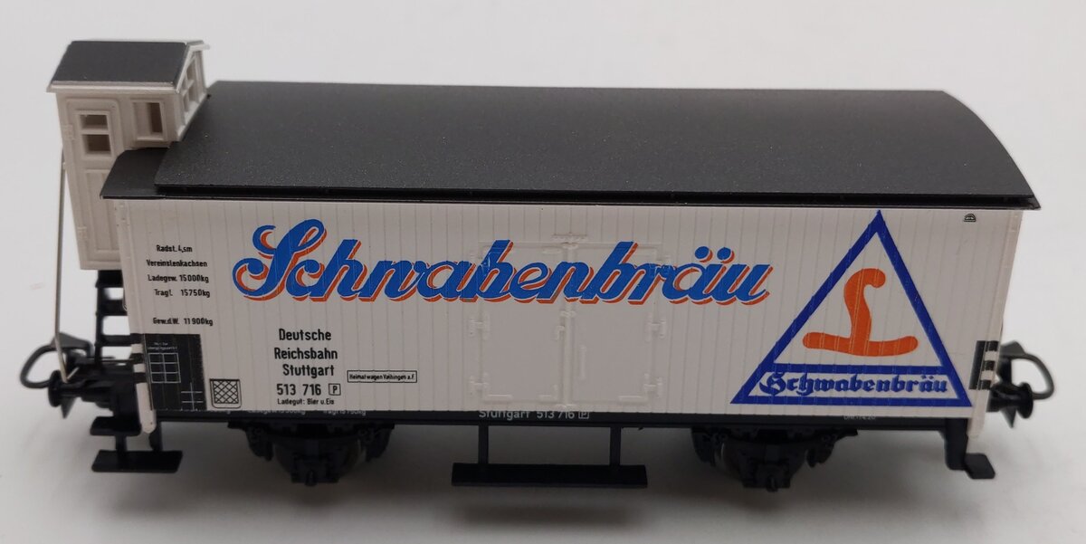 Marklin 4680 HO Scale Schnabenbrau Boxcar #513716 LN/Box