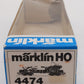 Marklin 4474 HO Scale Flatcar w/ 2 Tractors EX/Box