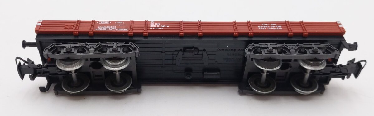 Marklin 4474 HO Scale Flatcar w/ 2 Tractors EX/Box