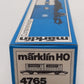 Marklin 4765 HO Scale Flatcar w/ Volvo Containers EX/Box