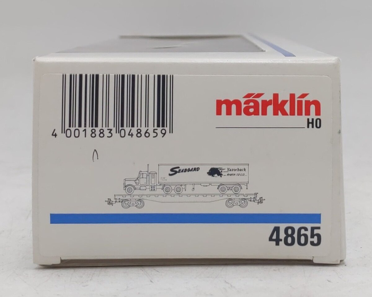 Marklin 4865 Seaboard Flatcar w/Truck LN/Box